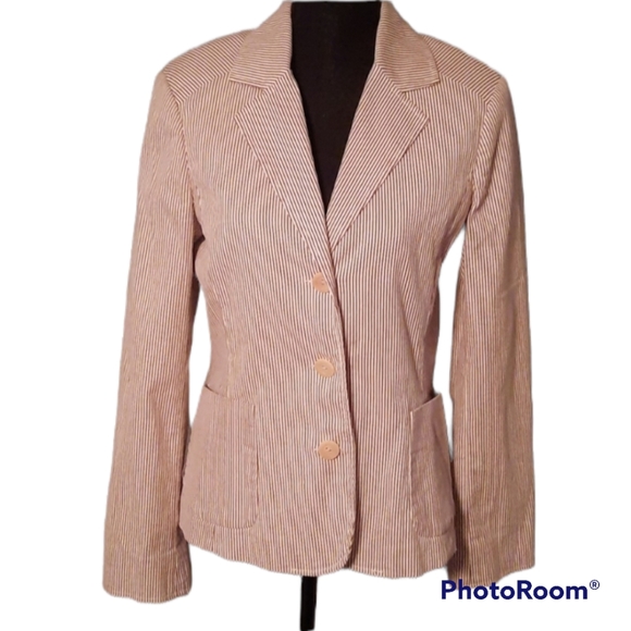 Eddie Bauer Jackets & Blazers - Eddie Bauer pinstriped blazer